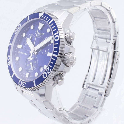 Tissot T-Sport Seastar 1000 T120.417.11.041.00 T1204171104100 Chronograph 300M Men's Watch