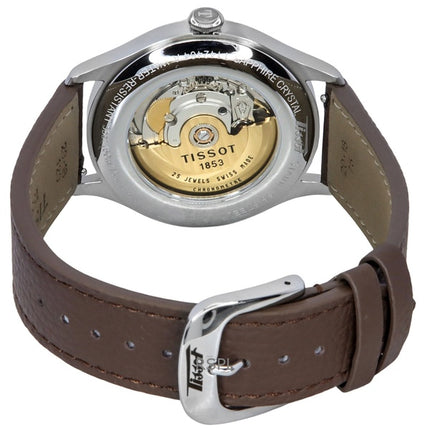 Tissot Heritage 1938 Leather Strap Anthracite Dial Automatic T142.464.16.062.00 Men's Watch