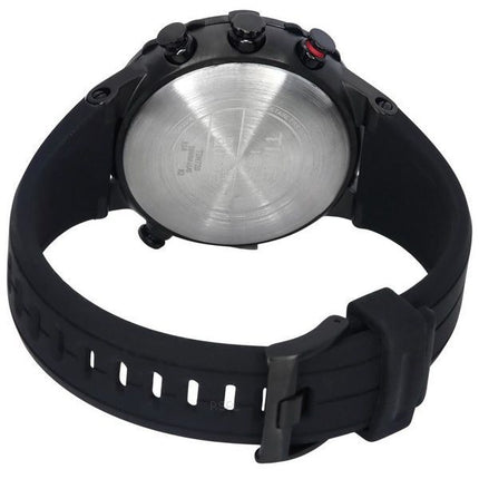 Timex Expedition E-Tide Temperature Compass Black Dial Quartz T2N720 100M Mens Watch