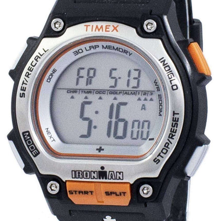 Timex Ironman Shock 30 Lap Alarm Indiglo Digital T5K582 Men's Watch