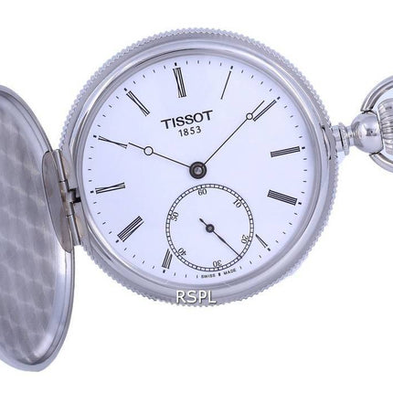 Tissot T-Pocket Savonnette Mechanical T867.405.19.013.00 T8674051901300 Pocket Watch