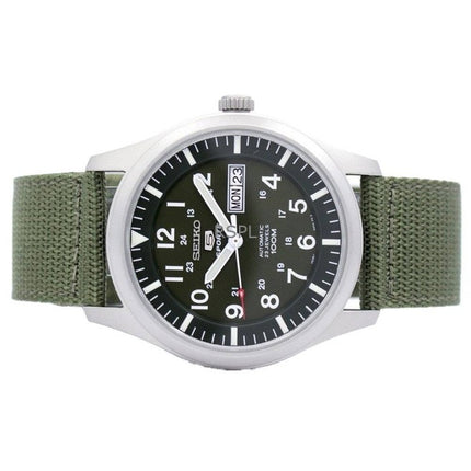 Refurbished Seiko 5 Military Green Dial Automatic Sports SNZG09K1 Men's Watch