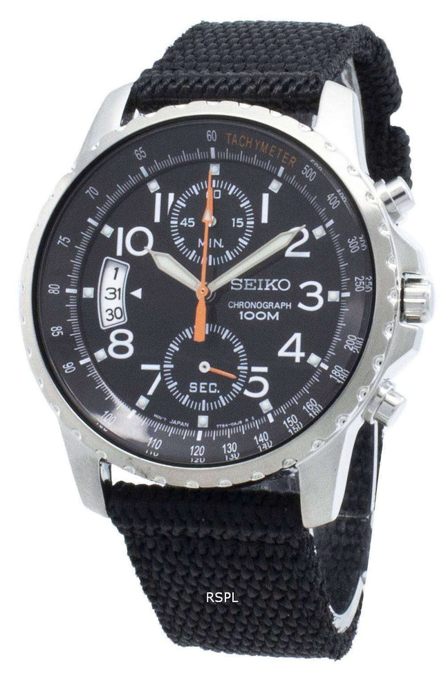 Refurbished Seiko Chronograph SNN079 SNN079P2 SNN079P Tachymeter Analog Men's Watch