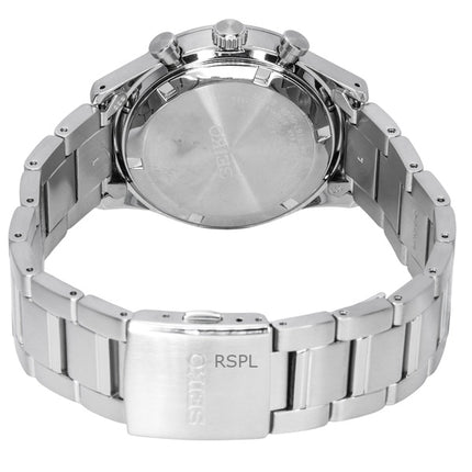 Refurbished Seiko Conceptual Chronograph Black Dial Quartz SSB419P1 100M Men's Watch