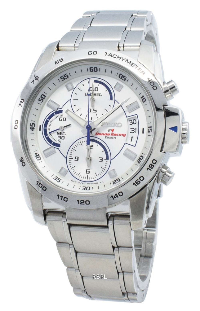 Refurbished Seiko F1 Honda Racing Team SNDA45 SNDA45P1 SNDA45P Chronograph Men's Watch