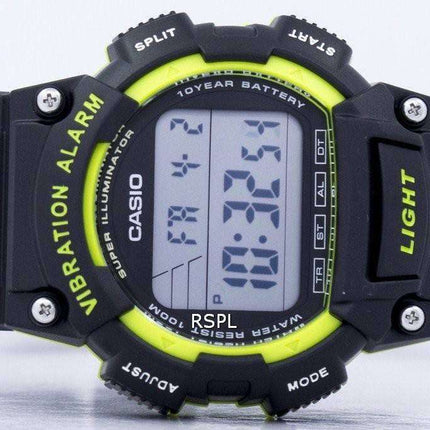 Casio Super Illuminator Vibration Alarm Dual Time Digital W-736H-3AV W736H-3AV Men's Watch