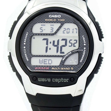 Casio Wave Ceptor Atomic Multiband 5 Digital WV-58E-1AV Mens Watch