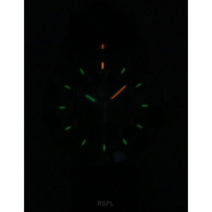 Luminox Sport Timer Leather Strap Blue Dial Automatic Diver's XS.0921 200M Men's Watch