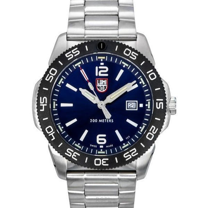 Luminox Pacific Diver Stainless Steel Blue Dial Quartz XS.3123 200M Men's Watch
