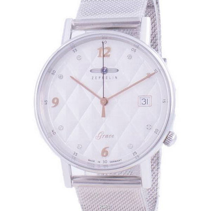Zeppelin Grace Diamond Accents Quartz 7441M-1 7441M1 Womens Watch