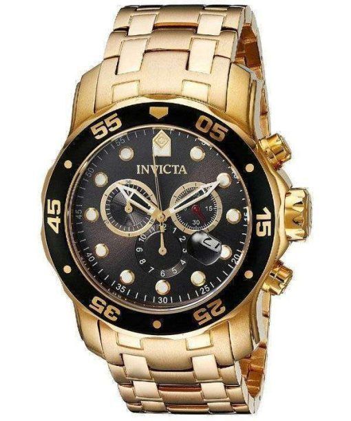 Invicta Pro Diver 200M Chronograph Charcoal Dial INV80064/80064 Mens Watch