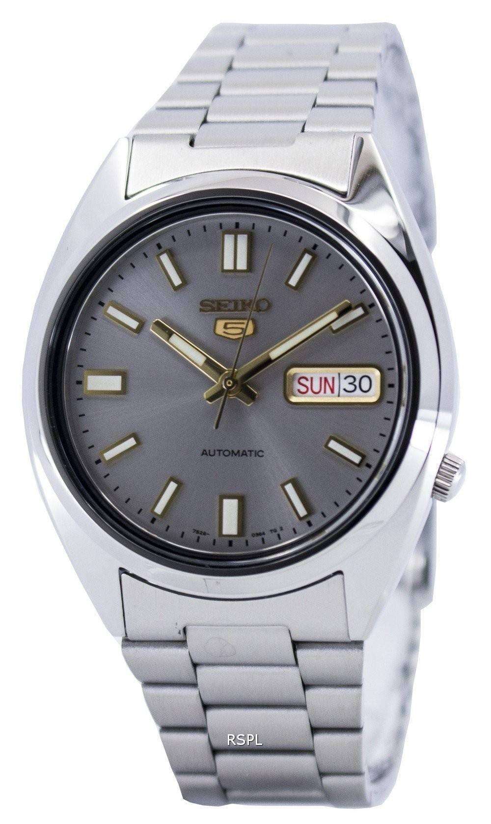 Seiko 5 Automatic SNXS75 SNXS75K1 SNXS75K Men's Watch - ZetaWatches