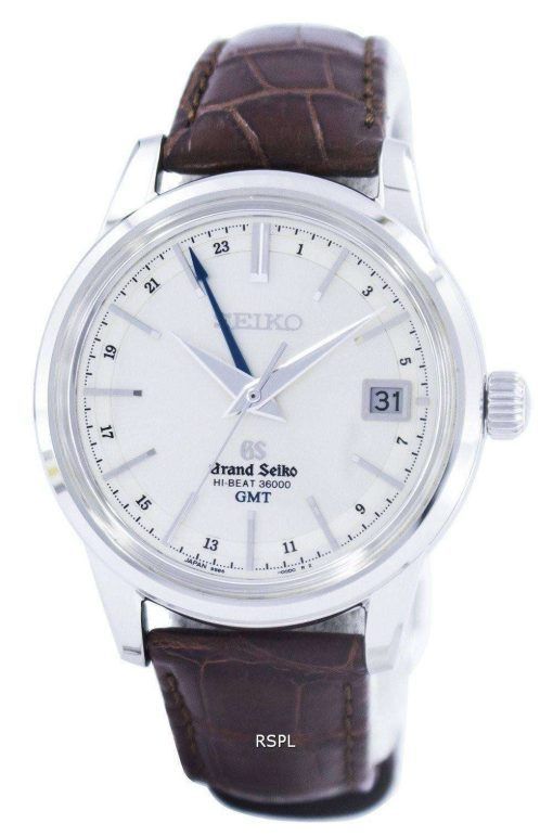 Grand Seiko HI-BEAT 36000 GMT Automatic Power Reserve 37 Jewels SBGJ017 Men's Watch