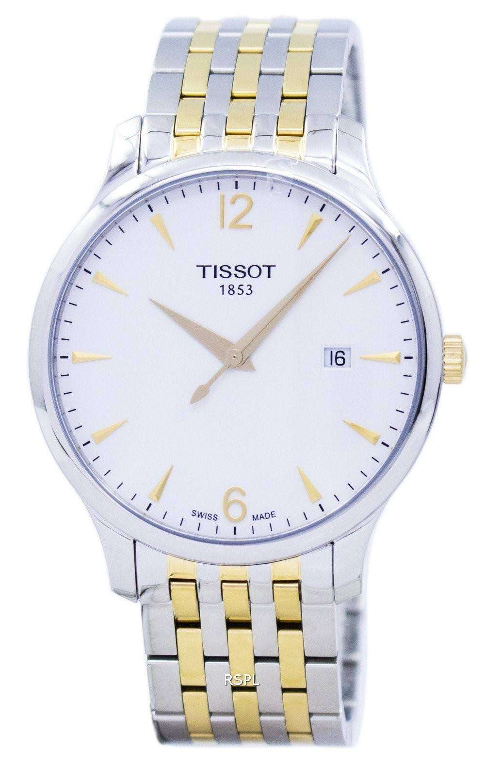 Tissot T-Classic Tradition Quartz T063.610.22.037.00 T0636102203700 Men ...