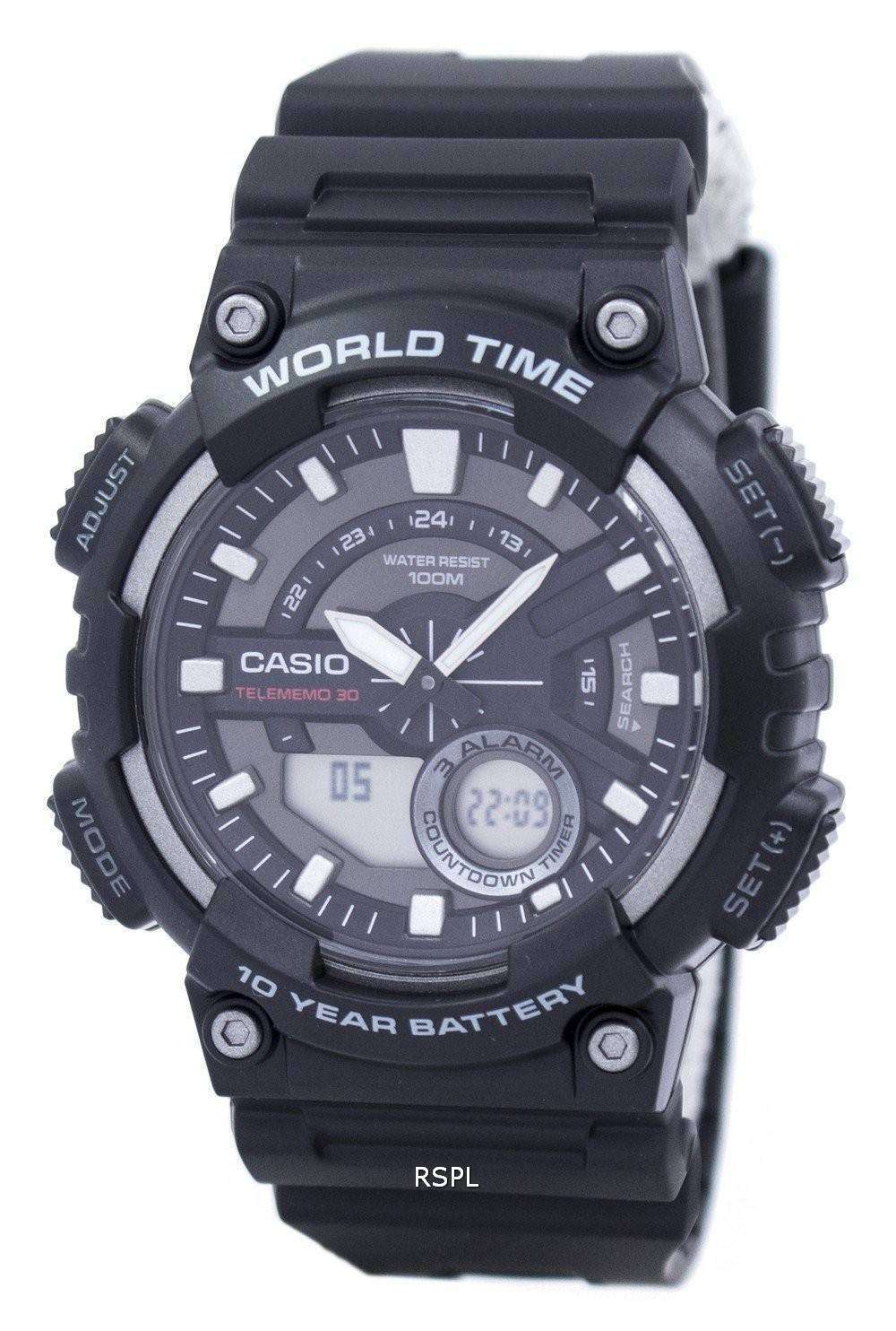 how to set digital time on casio telememo 30