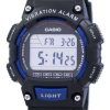 Casio Super Illuminator Dual Time Vibration Alarm Digital W-736H-2AV Men's Watch