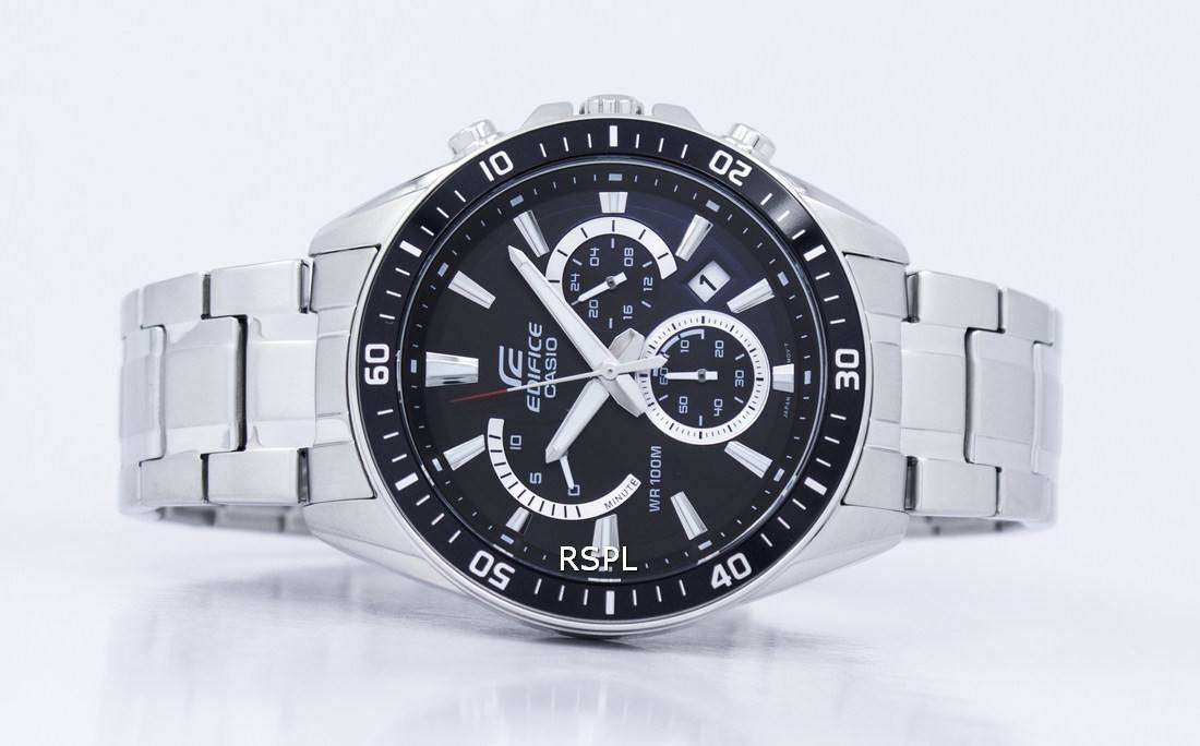 Casio Edifice Chronograph Quartz EFR-552D-1AV EFR552D-1AV Men\'s Watch -  ZetaWatches