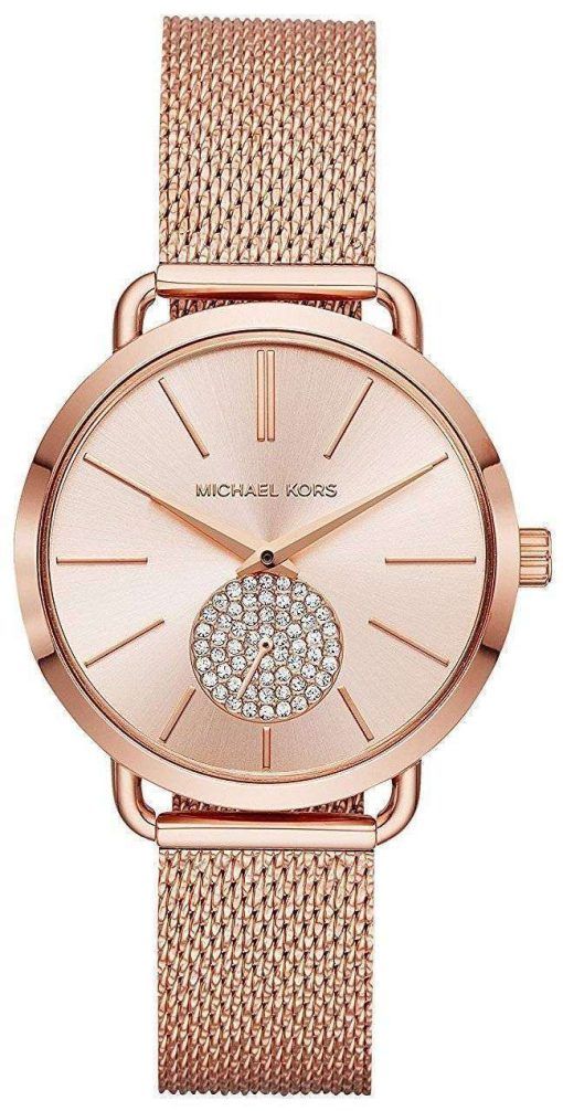 Michael Kors Portia Quartz Diamond Accent MK3845 Women's Watch