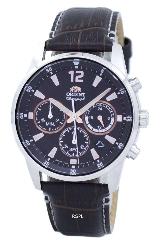 Orient Sports Chronograph Quartz Japan Made RA-KV0006Y00C Men's Watch