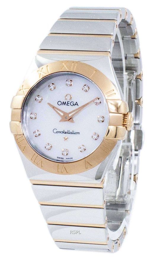 Omega Constellation Diamond Accents Quartz 123.20.27.60.55.003 Women's Watch