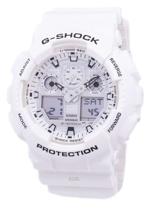 Casio G-Shock Shock Resistant Analog Digital GA-100MW-7A GA100MW-7A Men's Watch