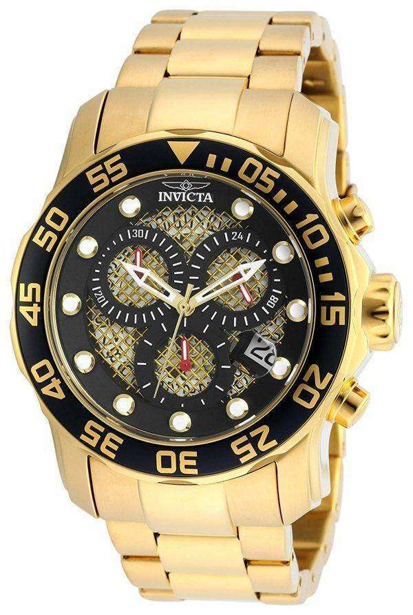 Invicta Pro Diver Chronograph Quartz 300M 19837SYB Men’s Watch