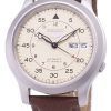 Seiko 5 Military SNK803K2-SS5 Automatic Brown Leather Strap Men's Watch