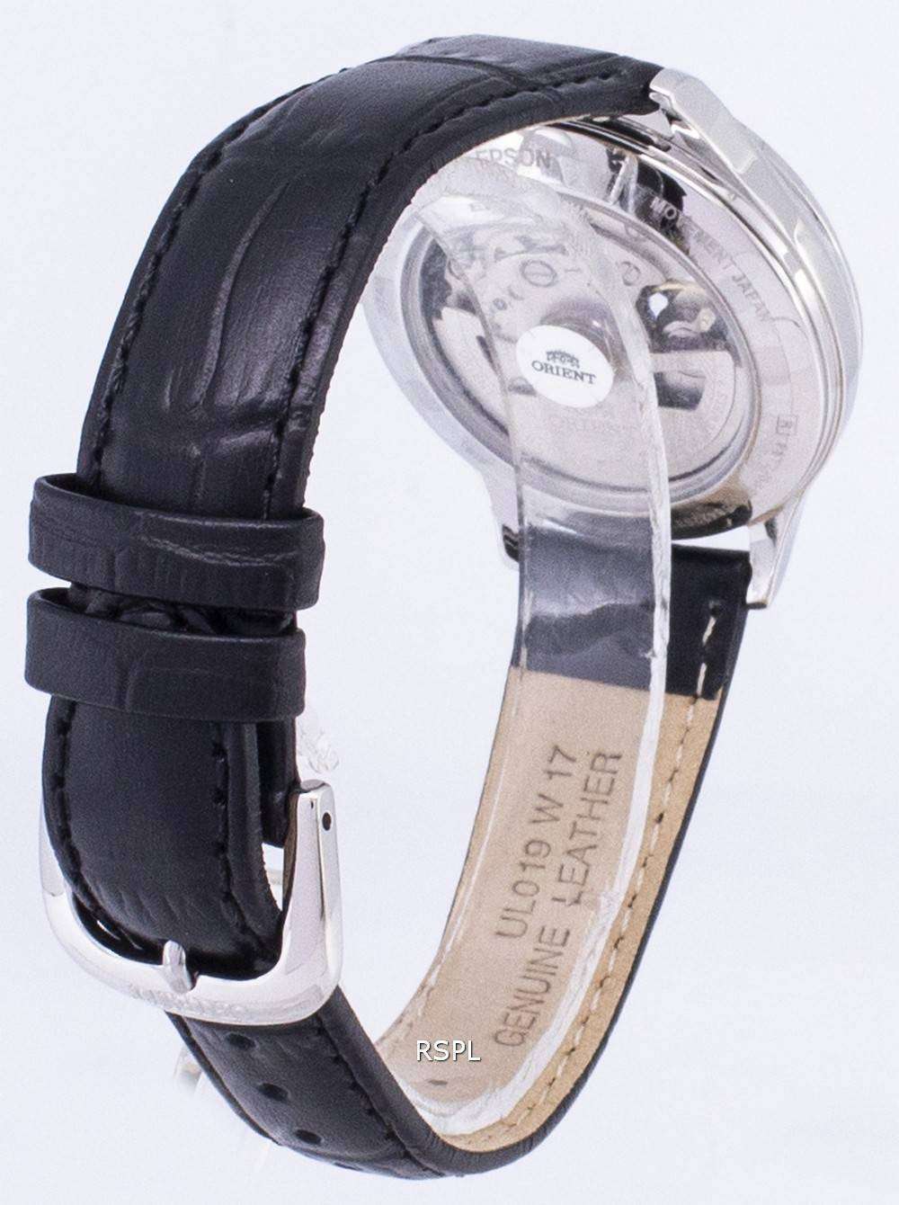 Orient Automatic RA-AG0019B10B Open Heart Diamond Accents Women's Watch ...