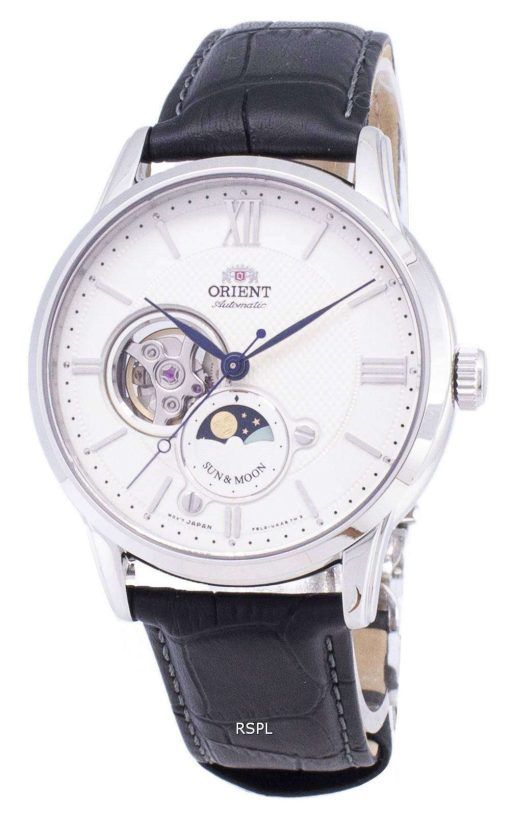 Orient Sun And Moon RA-AS0005S10B Open Heart Automatic Men's Watch