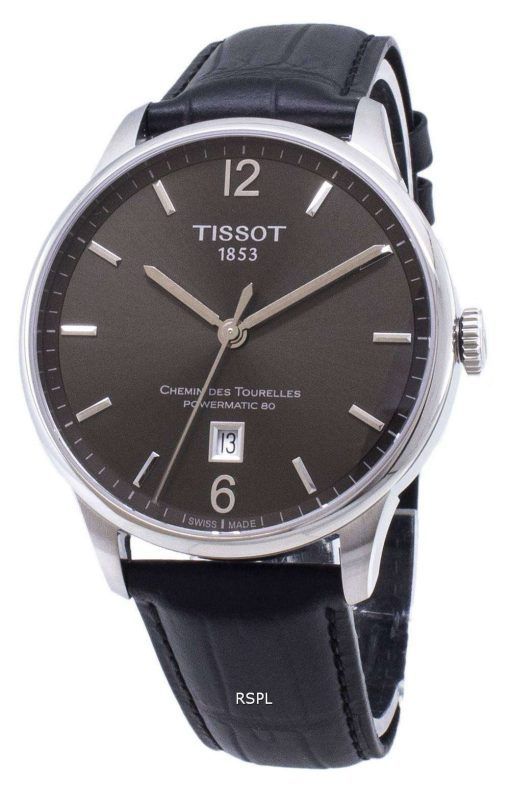 Tissot T-Classic Chemin Des Tourelles T099.407.16.447.00 T0994071644700 Powermatic 80 Men's Watch