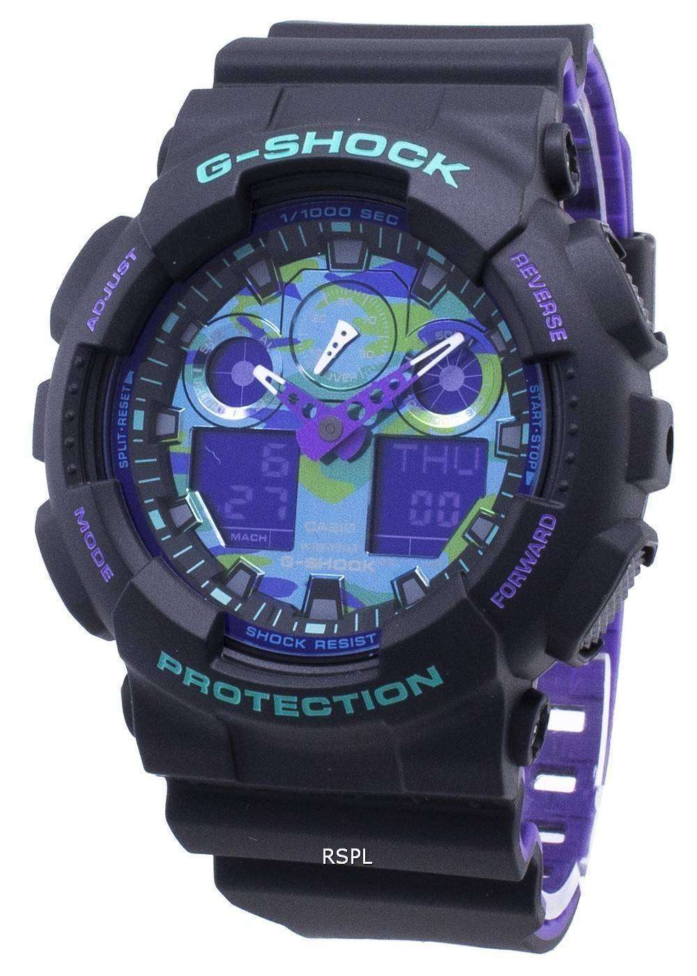 G-Shock GA-100BL-1A GA100BL-1A Shock Men's Watch -