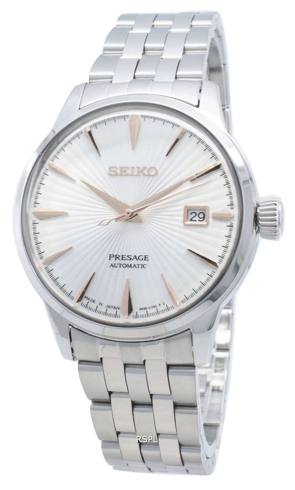Seiko Presage SARY13 SARY137 SARY1 23 Jewels Automatic Made In Japan Men's  Watch - ZetaWatches