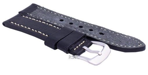 Seiko LS16 Black Rubber Strap 22mm