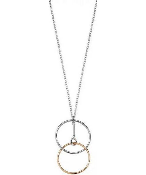 Morellato Cerchi Stainless Steel PVD Rose Gold Tone SAKM12 Womens Necklace