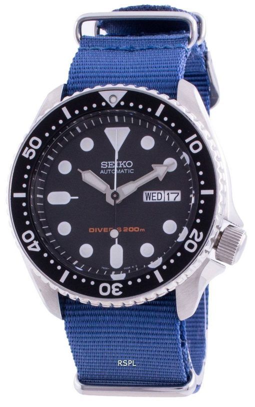 Seiko Discover More Automatic Divers SKX007K1-var-NATO8 200M Mens Watch