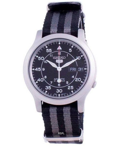 Seiko 5 Military SNK809K2-var-NATOS16 Automatic Nylon Strap Men's Watch
