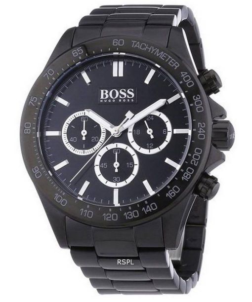 Hugo Boss Ikon Chronograph Stainless Steel Quartz 1512961 100M Mens Watch