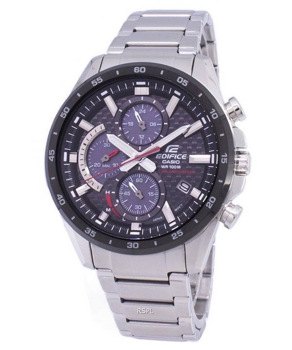 ZetaWatches Casio - Solar Watch EQS-900DB-1AV Chronograph Men\'s EQS900DB-1AV Edifice