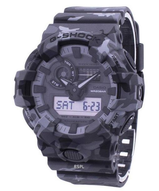 Casio Illuminator G-Shock Shock Resistant Analog Digital GA-700CM-8A GA700CM-8A Men's Watch