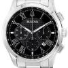 Bulova Classic Wilton Chronograph Black Dial Quartz 96B288 Men's Watch