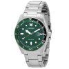 Citizen Marine Eco-Drive Stainless Steel Green Dial AW1768-80X 100M Mens Watch