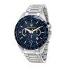 Maserati Traguardo Limited Edition Chronograph Stainless Steel Blue Dial Quartz R8873612052 100M Men's Watch