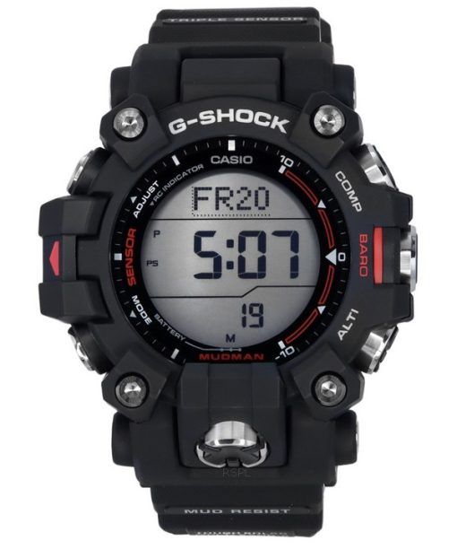 Casio G-Shock Mudman Master Of G-Land Digital Resin Strap Solar GW-9500-1 200M Men's Watch